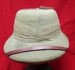 British WWII Era Pith Helmet, Bombay India Mfg. GR