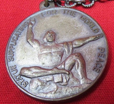  Japanese, Post WWII, Nagasaki Peace Medal — image 3