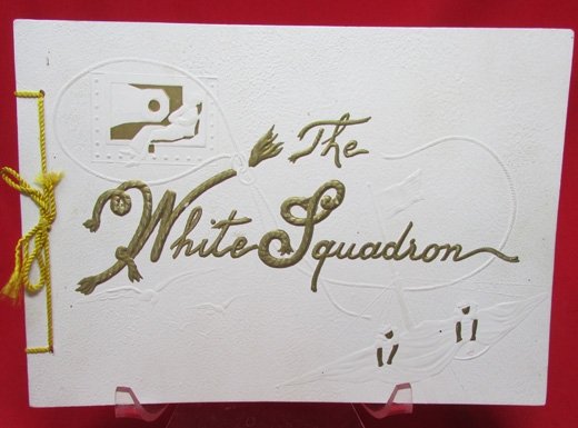  US Spanish-American War Era, US Navy White Squadron Booklet, Lion Coffee Co. Premium & Mailing Envelope — image 3