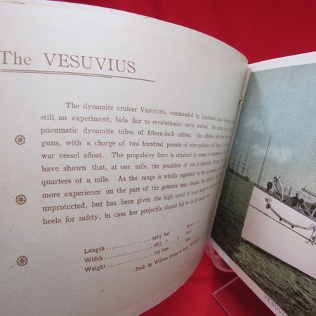  US Spanish-American War Era, US Navy White Squadron Booklet, Lion Coffee Co. Premium & Mailing Envelope — image 6