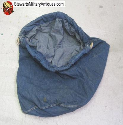  US WWII Blue Denim Laundry Bag — image 3