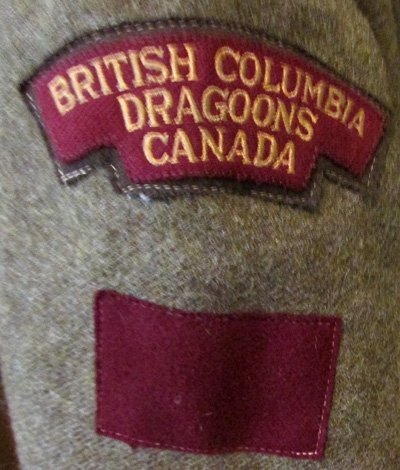  Canadian WWII Battle Dress Jacket, British Columbia Dragoons, 1943 — image 3