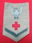 US WWII US Navy Corpsman Rate, 3rd Class Pharmacist Mate