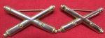 US Brass Artillery Collar Insignia Set
