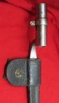 US Civil War, 1855 Pattern Socket Bayonet, Early, Post-War Scabbard