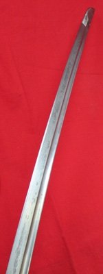  Japanese WWII Type 32 Army Sword & Leather Knot, Otsu Model — image 6