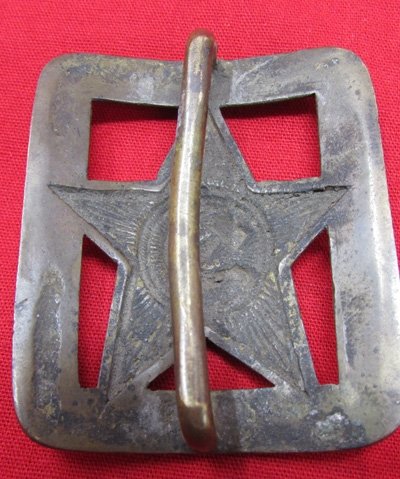  Soviet WWII, Officers Belt Buckle, Field Recovered — image 3