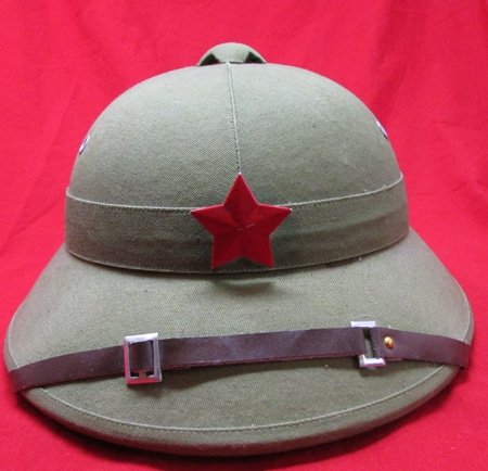  Chinese Cold War Era Army Pith Helmet — image 2