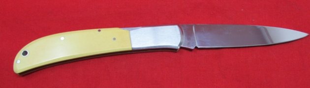  Japanese AL MAR, Seki-Japan, Locking Pocket Knife & Carrier — image 4