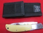 Japanese AL MAR, Seki-Japan, Locking Pocket Knife & Carrier
