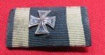 German WWI Iron Cross 2nd Class Ribbon Bar