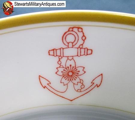 Japanese WWII Navy Officer Dinner Plate — image 4