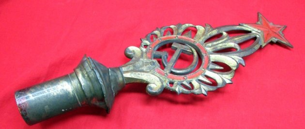 Soviet Pre WWII Elaborate Flagpole Top — image 4