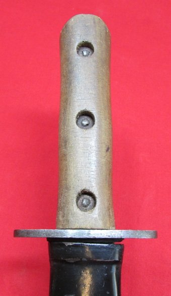  Italian WWII Fighting Knife & Scabbard — image 5