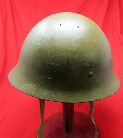  Japanese WWII Army Helmet, Complete — image 3