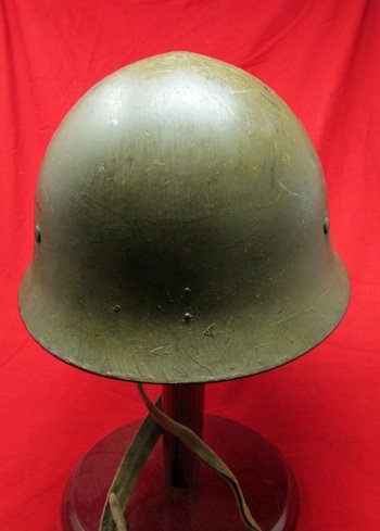  Japanese WWII Army Helmet, Complete — image 4