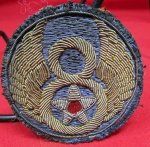 US WWII USAAF Theater Made Bullion 8th AF SSI