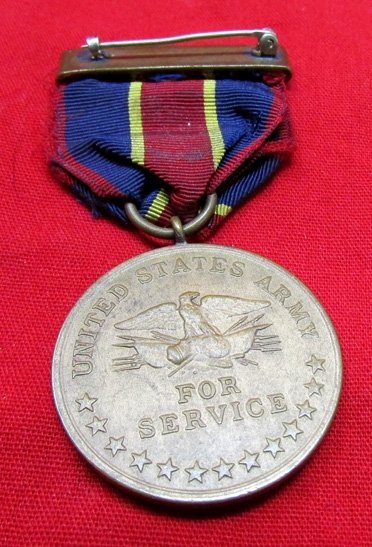  US Army Porto-Rico Occupation Medal, Wrap Brooch — image 3
