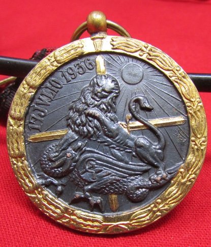  Spanish Civil War Campaign Medal — image 3