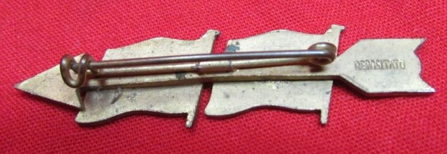  Italian WWII, Axis Allies Badge, Italy-Germany — image 3