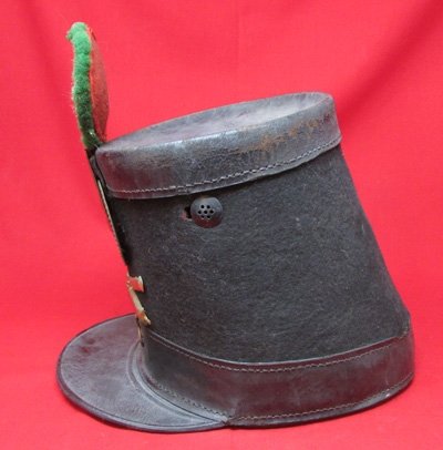  Swiss, 19th Century Shako, 3rd Artillery — image 5