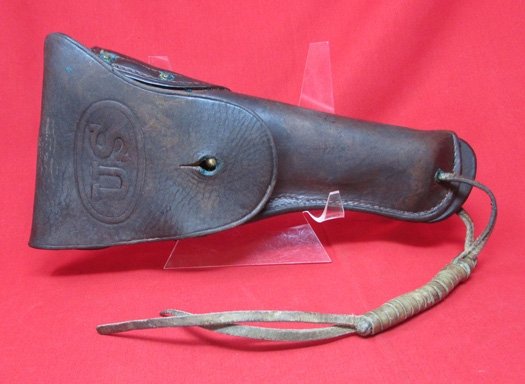  US WWI, M1916 .45 Pistol Holster, Boyt Mfg, ETC Inspected — image 2