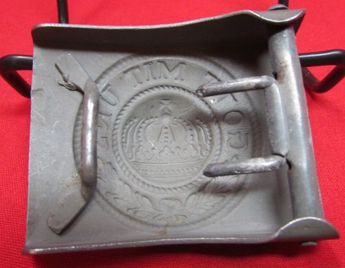  German WWI M1915 Prussian Enlisted Buckle — image 3