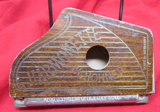  German 1930's Hohner Harmonica, 'Harmonette' Harp-Shaped — image 3