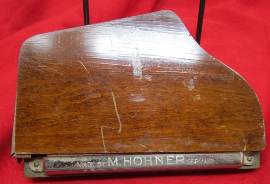  German 1930's Hohner Harmonica, 'Harmonette' Harp-Shaped — image 5