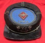 US Indian War Era, Knights of Pythias Kepi, Iowa Lodge …