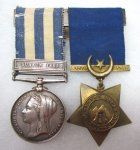 British Egypt Campaign Medal & Khedive Star, Suakin 1885, Coldstream …