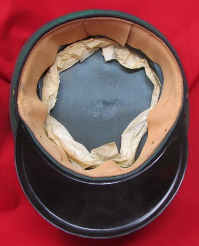  Czech, Cold War Era, Border Guard Visor Hat, Size 54 — image 7