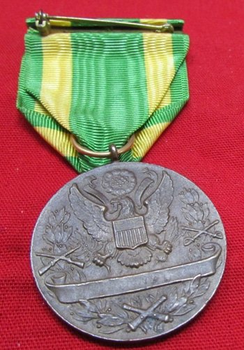  US Spanish War Service Medal, Numbered Edge 13351 — image 3