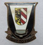 US, German Made DUI, 86th-516th Field Artilery