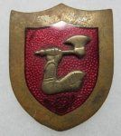 US German Made DUI, 510th Artillery, Korean War Era