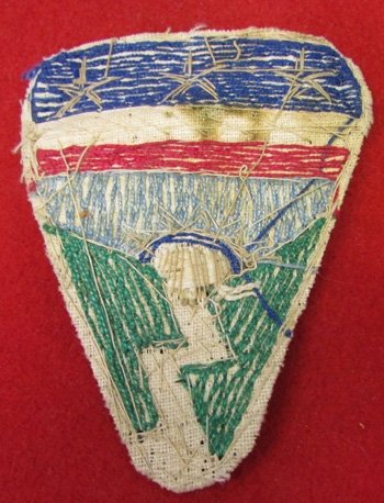  US WWII Theater Made Ledo Road SSI, Bullion Embroidery — image 3