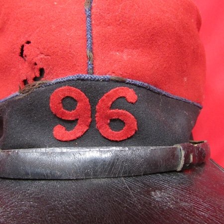  French Pre WWI, Private Purchase Enlisted Kepi, 96th Regiment — image 3