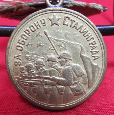  Soviet WWII Medal for the Defense of Stalingrad — image 3