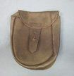 Soviet WWII PPSH Leather Drum Pouch