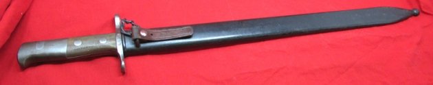  Swiss M1914 Pioneer Bayonet Scabbard Sawback 47507 — image 2