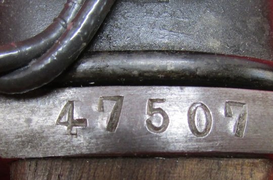  Swiss M1914 Pioneer Bayonet Scabbard Sawback 47507 — image 3