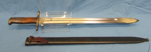  Swiss M1911 Pioneer Bayonet, Sawback, Waffenfabrik Neuhausen — image 3
