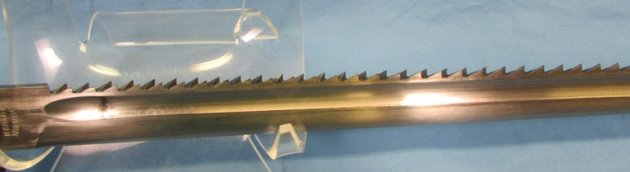  Swiss M1911 Pioneer Bayonet, Sawback, Waffenfabrik Neuhausen — image 4