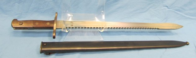  Swiss M1911 Pioneer Bayonet, Sawback, Waffenfabrik Neuhausen — image 7