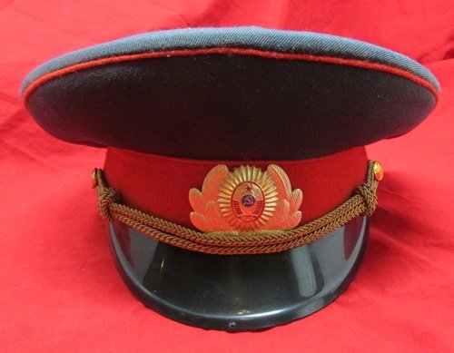  Soviet Cold War Internal Security Officers Hat, 1985 — image 2