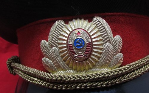  Soviet Cold War Internal Security Officers Hat, 1985 — image 3