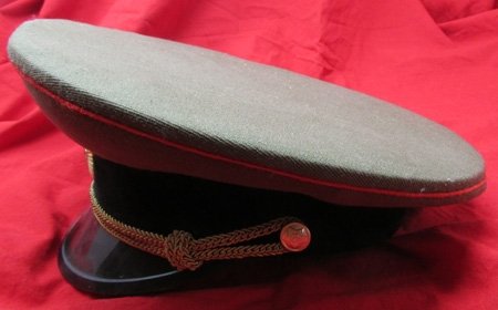  Soviet Cold War Era, Armored Officers Visor Hat, 1988 — image 3