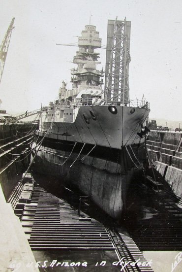  US Pre WWII Post Card Lot,  USS Arizona & USS Nevada — image 6