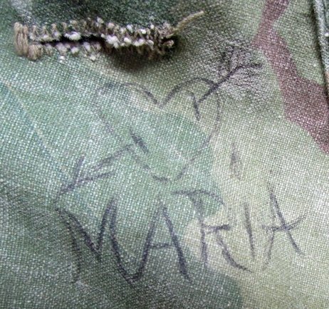  US Grenada Invasion Era, Mitchell Pattern Helmet Cover, 'Hired Killers' — image 4