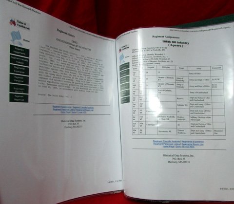  US Civil War Identified Grouping, Company C, 106th OVI, 9 Pieces & Research — image 4
